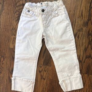 Gap Jeans White Capris Casual Summer Style Girl 8